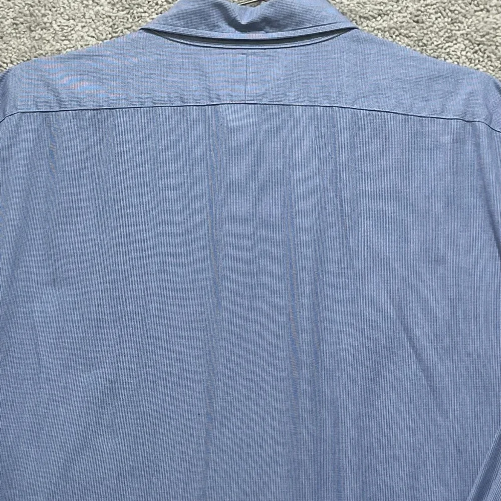 Ralph Lauren Shirt Mens 18 Blue Check Andrew‎ Button Up Long Sleeve Casual